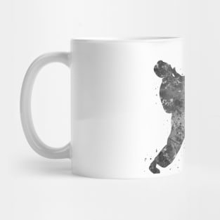 Taekwondo black and white Mug